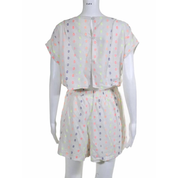 Corley Multicolored Playsuit Cut Out Scoop - Picture 2 of 4